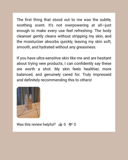 Soothessence Bodymoisturizer - Hydrating & Soothing - Powered by Green tea, Colloidal oatmeal, Niacinamide & Mango butter - UNTWISTED