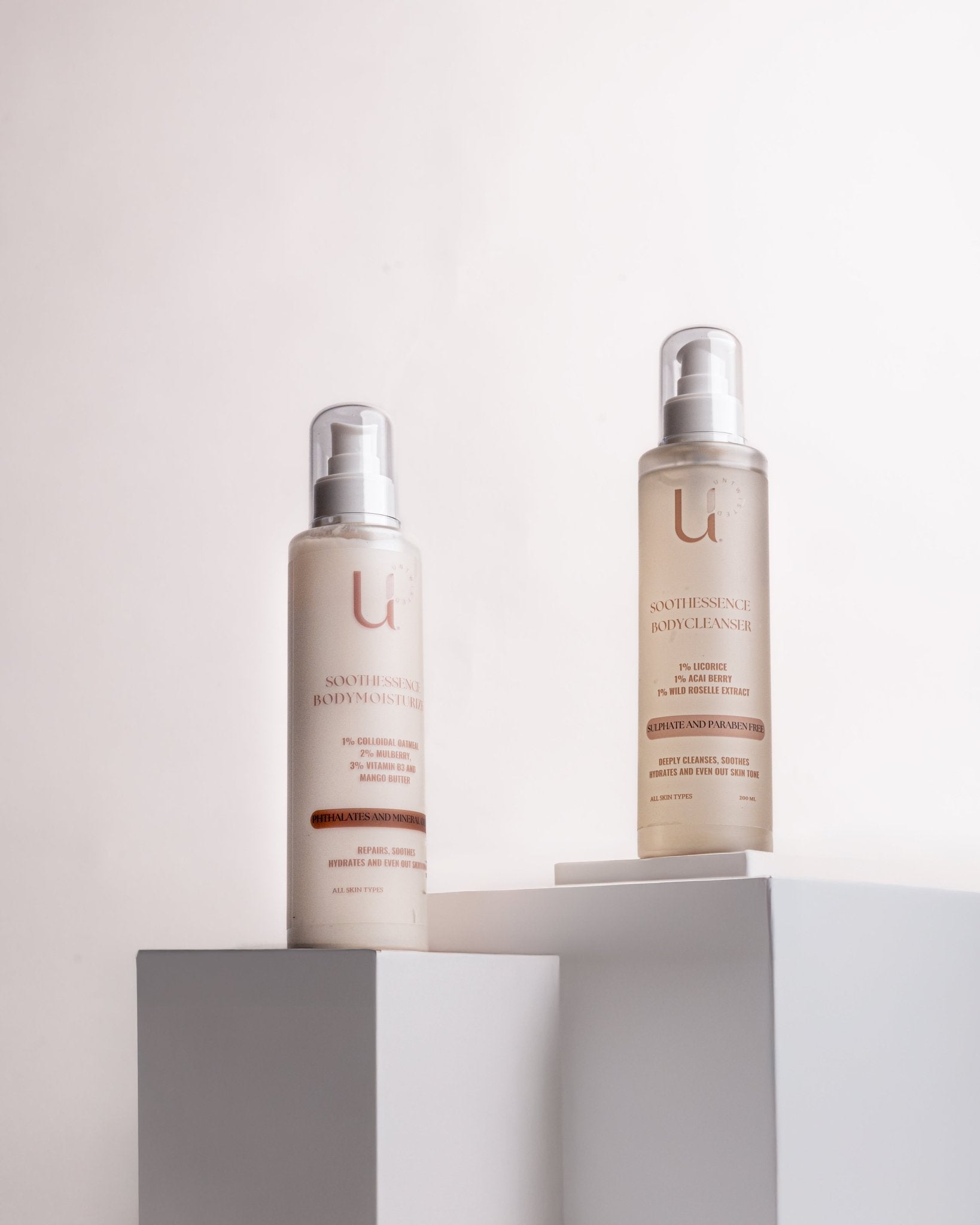 Soothessence Duo Bodycleanser + Bodymoisturizer - UNTWISTED