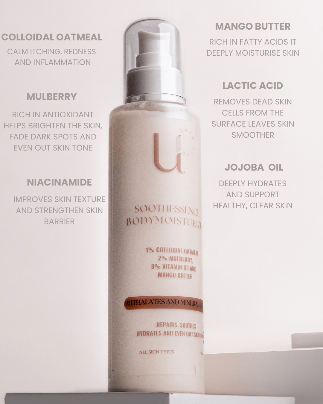 Soothessence Duo Bodycleanser + Bodymoisturizer - UNTWISTED