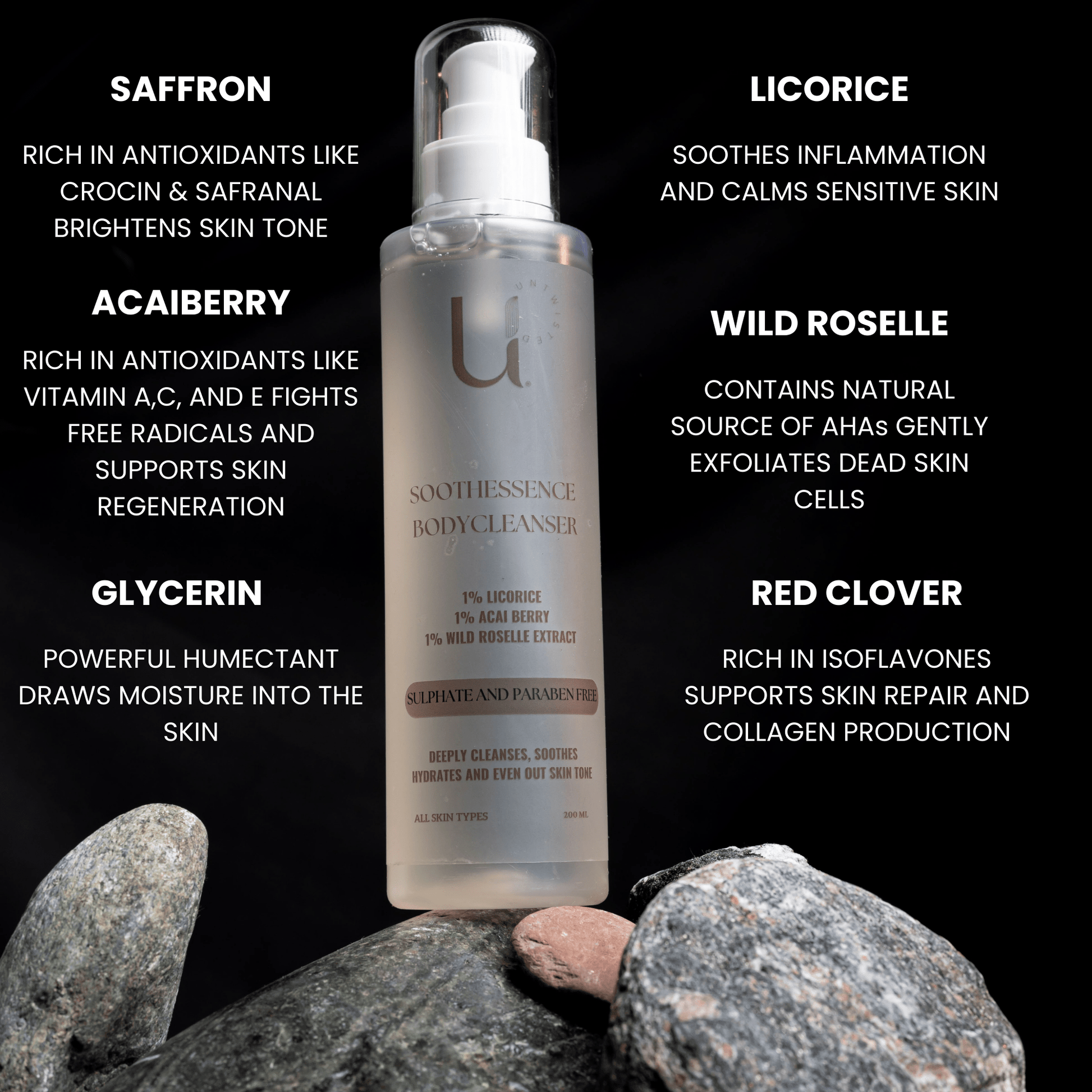 Soothessence Duo Bodycleanser + Bodymoisturizer - UNTWISTED